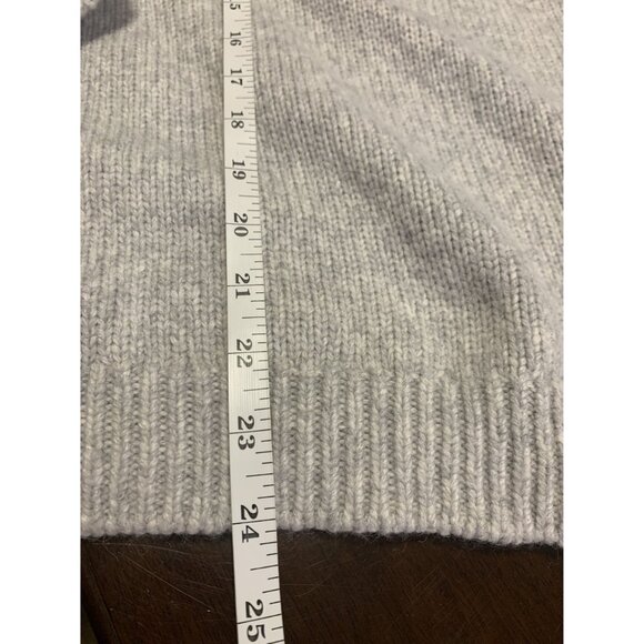 Banana Republic M Alpaca Merino Wool Ruffle Knit Sweater Winter - Picture 6 of 8